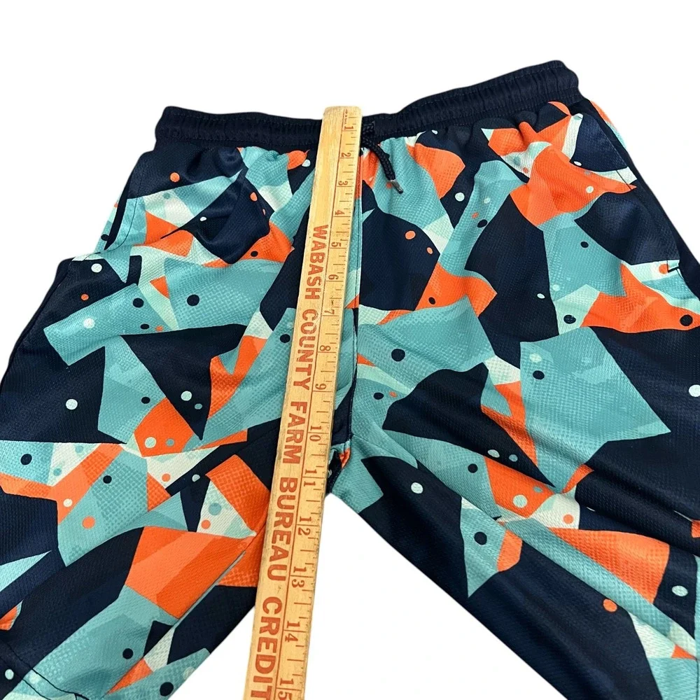 Place Sport Boys Navy Orange Unbeatable Activewear Shirt and Shorts Set Size L - Picture 11 of 13